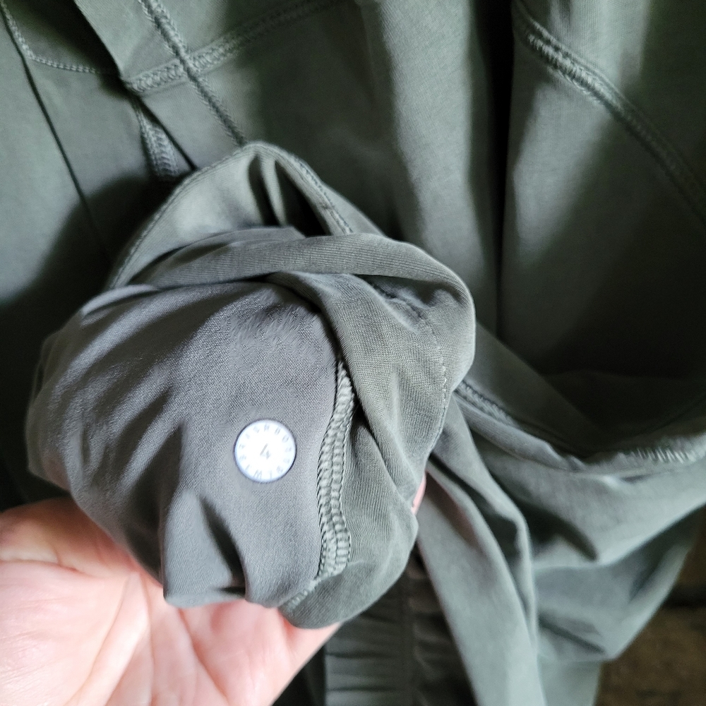 Lululemon Into Something Good Hoodie Jacket Grey Sage 4 - Picture 6 of 14